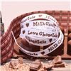 Order  Chocolate Ribbons - Love Sentiment White